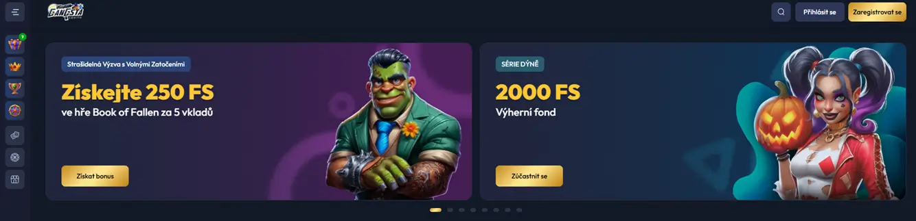 Strona glowna online Gangsta.casino